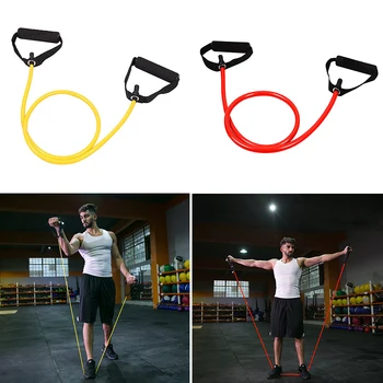 Эспандеры с Дръжки Еластична Въже за Йога, Кабел За Упражнения, Спортни Ленти за Тренировка на Мускулите / Форма на Тялото / Физиотерапия