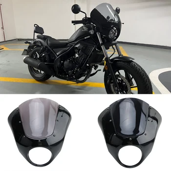 Обтекател на предното стъкло на Фара за Softail на Harley Low Rider FXLR от 2018 до 2020 г. Ветрозащитное стъкло мотоциклет