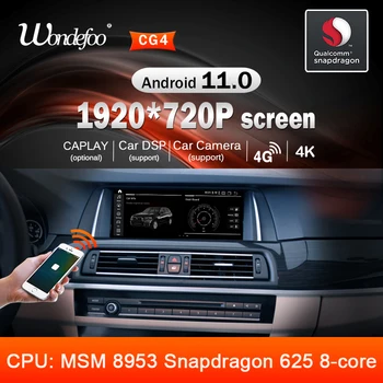 Snapdragon 8 основната Carplay Android auto Автомобилното Радио gps За BMW 5 Серия F10 F11 CIC NBT авторадио стерео аудио Мултимедиен плеър