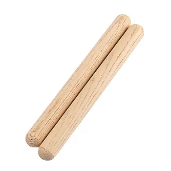 2 елемента мини-20 см Кленови дървени барабанни пръчки за музикална група Барабанни пръчки