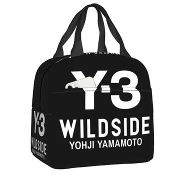 Година 3 WILDSIDE Yohji Yamamoto Обяд-Женски Бокс Охладител Термална Храни Изолирано Чанта За Обяд на Деца и Ученици Чанти За Пикник