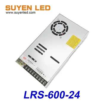 Импулсно захранване LRS-600-24 Mean Well мощност 600 W 24 В 25 (обновена версия SE-600-24)