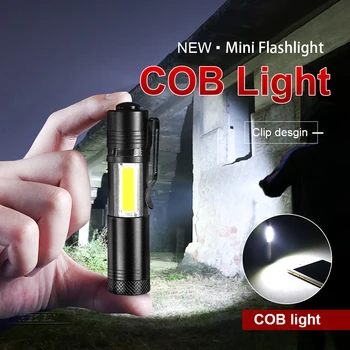 Супер ярка Мини-богат на функции преносима лампа Q5, Мощни led светлини, 4 режима за нощен риболов, къмпинг, улична лампа