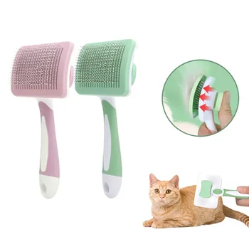 Четка за зъби за котки, самопочистващ дъждобран, четка за зъби за кучета, премахва свобода косата, килими, Четка за коса, Меко средство за грижа за домашни любимци, аксесоари за котки