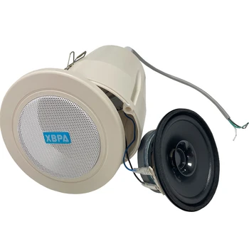 Професионална аудио система PA Серия лампи на тавана високоговорители с висока мощност / ниска мощност от 3 W 80 W производител на високоговорители