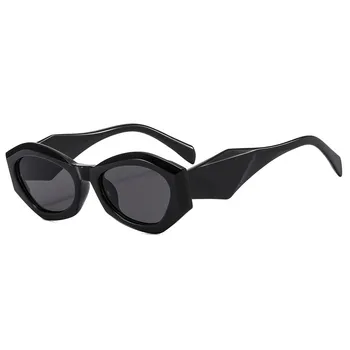 Thinkey Извънгабаритни Vintage Слънчеви очила Дамски Модни Нередовни Градиентные Нюанси Очила Модерен луксозен Дизайн на марката UV-Слънчеви Очила