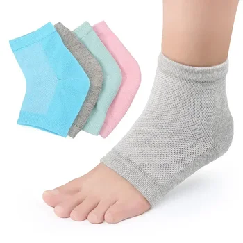 Мрежести гел чорапи за софия, защитни чорапи за петата, мъжки и дамски чорапи за гърба, дишащи и абсорбиращи потта