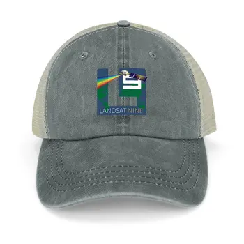 Landsat 9 Ковбойская шапка, мъжка шапка голям размер дрехи за голф Мъжки дамски