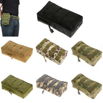 600D Найлон тактическа чанта на открито Molle Военна поясная чанта за мобилен телефон Поясная чанта EDC bag Чанта за екипировка притурка