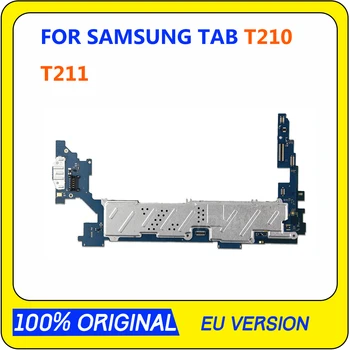 Версия Ес 100% Оригинален Отключена На Samsung Galaxy Tab 3 7.0 T210 T211 дънна Платка логика платка Работи Добре, Пълни с чипове MB