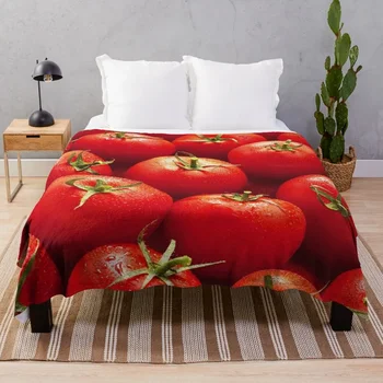Доматено-червен воал, Стеганое одеяло, много големи фланелен модни одеяла за мека мебел