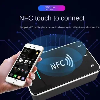 NFC 5,0 Bluetooth Приемник A2DP AUX вход 3.5 мм Жак RCA USB Интелигентна Възпроизвеждане на Стерео Аудио Безжичен Адаптер За Комплект за кола Говорител