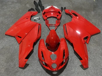 Комплект обтекател на мотоциклет за Ducati 749 03-04 999 2003 2004 Обтекател, червен, черен, бял