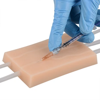 Висока имитация на съдовата кожата силиконова медицинска сестра тест на иглата практика интравенозни инжекции имитация на кожа
