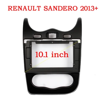 Автомобилен GPS Навигатор Стерео За RENAULT SANDERO 2013-2021 Рамка на панела Радио Подходящ за 2Din 10.1-инчов екран на устройството На таблото