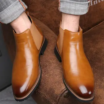 Оксфорд мъжки обувки, мъжки дизайнерски ботильоны 