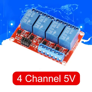 Светлинен индикатор платка модул реле 1/24/8 канал 5V 12V 24V за Arduino