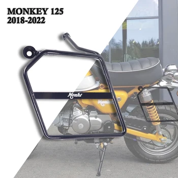 За Monkey 125 2018-2022 Аксесоари за мотоциклети Категория странични чанти за багаж в Ляво Скоба за седельной чанти и Аксесоари за Monkey 125