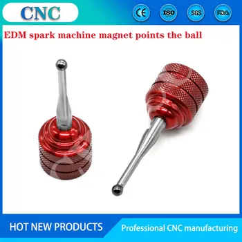 EDM spark machine магнит магнитен червени топка от вольфрамовой са станали червени прът еталонно търсещия край топка на главата на висока точност