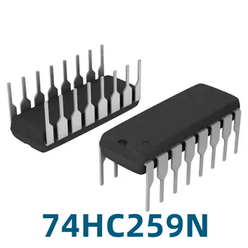 1БР Логически чип 74HC259N с пряка връзка DIP-16 Нови Оригинални 74HC259
