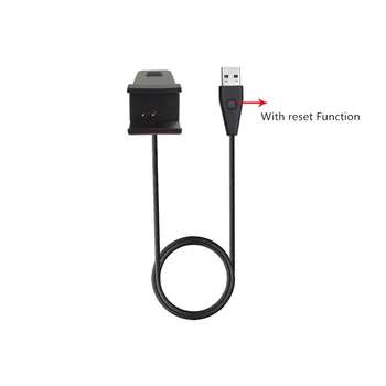 Зареждане на 200 бр. за подмяна на USB-кабел за зареждане на смарт часа Fitbit Alta 100 см с функция за нулиране Линии зарядно кабел
