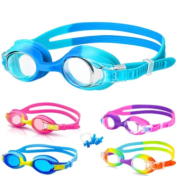 Детски Плувни Очила Upgrade Waterproof Anti Fog UV Професионални Очила за Гмуркане и Плуване Eyewear за деца от 3-10 години