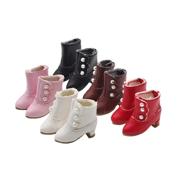 Нови красиви обувки на висок ток Ob11 са Подходящи за кукли 1/12 BJD и аксесоари за кукли Obitsu11, GSC, YMY, ДДФ 2,3*0,8 см