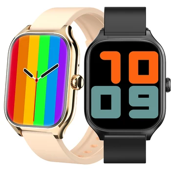 Новите смарт часовници за мъже и жени Bluetooth Покана Sport Smartwatch 2023 Водоустойчив 2,3-инчов екран 15 дни в режим на готовност Фитнес гривна