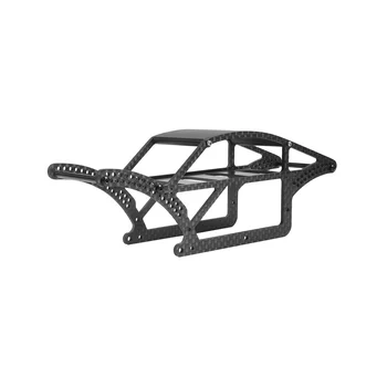 За TRX4M Комплект рамки на шаси от въглеродни влакна за 1/18 RC Rock Crawler Car TRX4-M резервни Части за ъпгрейд