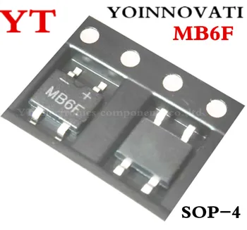  1000 бр./лот MB6F 600V 500MA SOP4 IC-добро качество.