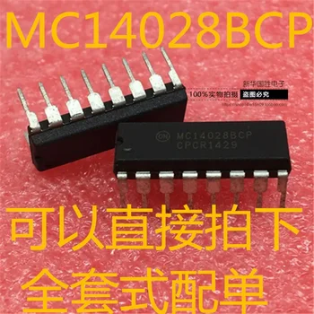Нови и оригинални 10 броя MC14028BCP MC14028 DIP-16