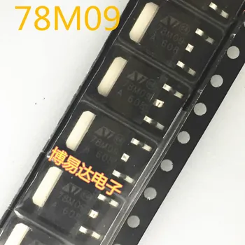 Монтирани на чип транзистор L78M09 78M09 SOT-252 с три заключения регулатор на напрежението Е напълно нов чип на местното производство