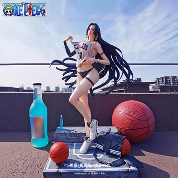 One Piece Gk Баскетбол Queen Boa Hancook Фигурка Шлем Статуя на красиво момиче Модел от PVC Украшение Секси фигурки Аниме Кавайные играчки