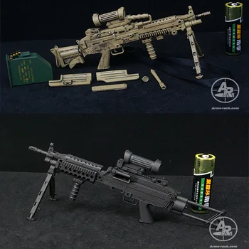 В наличност MK46 MK48 M249 1/6 от Мащабна Оръжейната часова Миниатюрни Войници Американското Екипировка Пистолет Аксесоари 12-инчов Фигурка Модел Тялото